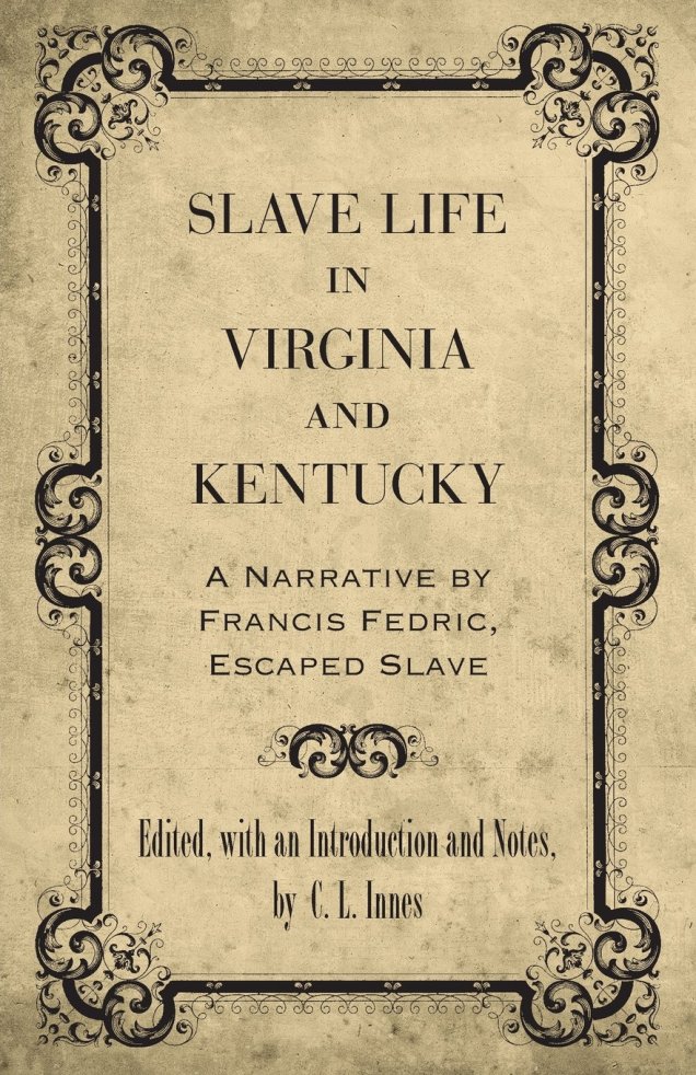 Francis Fedric Book